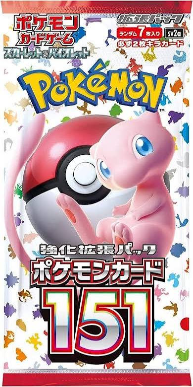 Pokémon TCG – 151 Japanese Booster Pack